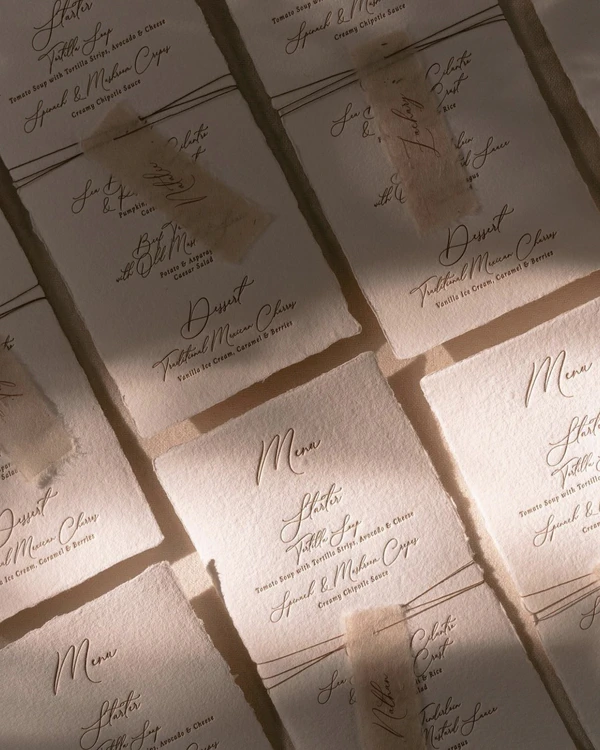 50 Elegant Calligraphy Stationery Designs