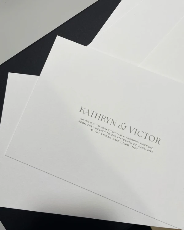 28 Minimalist Wedding Invitation Ideas