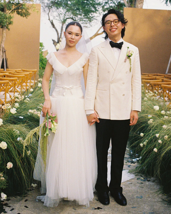 Inside a Bridal Designer's Whimsical Tropical Wedding in Thailand