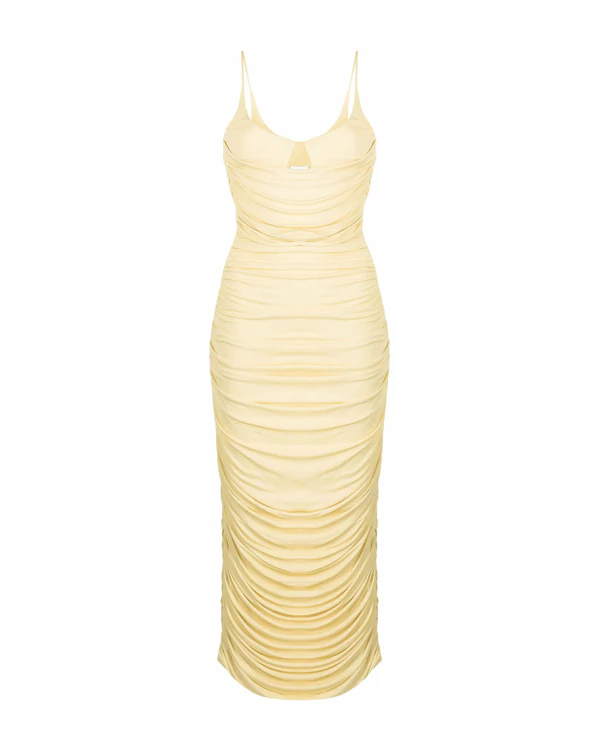 Butter Yellow Bridesmaid Dress Edit