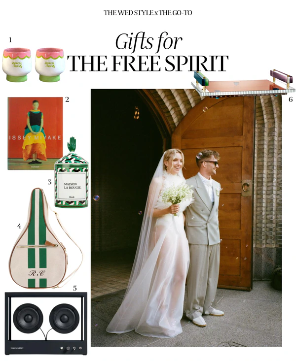 The Wed Style x THE GO-TO: Wedding Gift Guide
