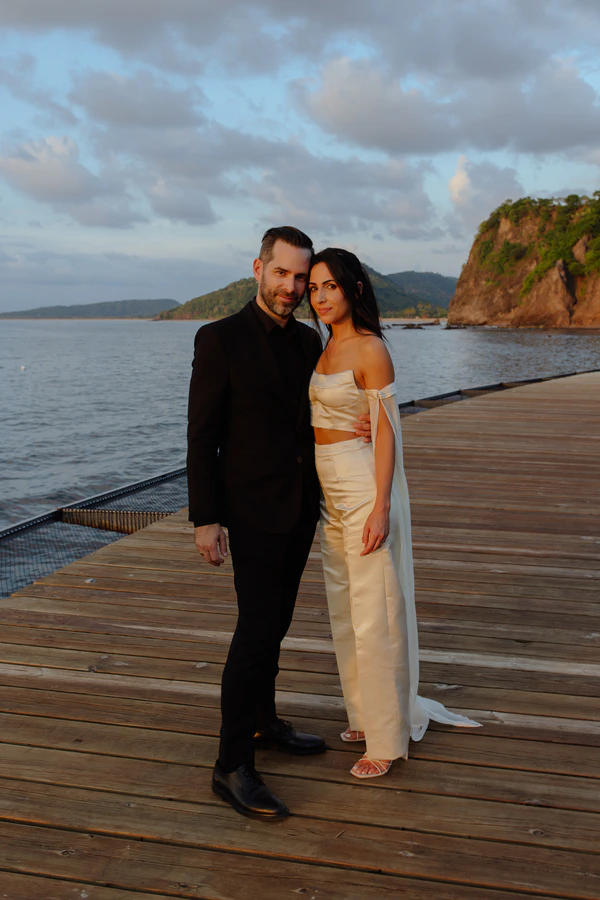 Stylish Beach Wedding Editorial