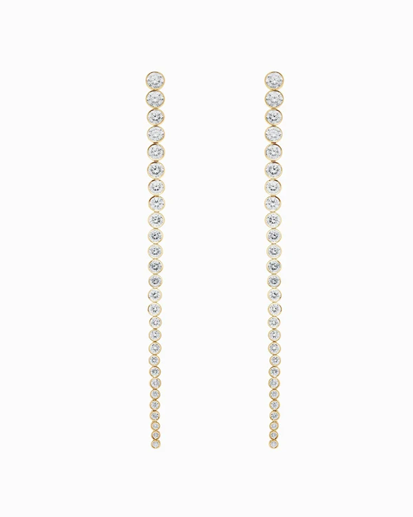 Statement Diamond Earrings for Your Special Day