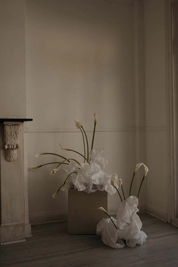 A Symphony of Silk, Light and Blooms