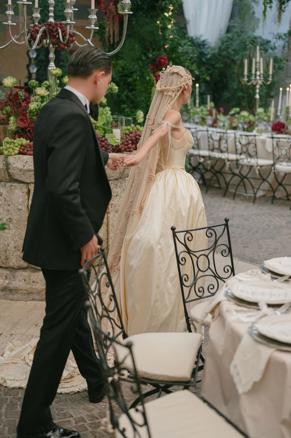 Vintage-Inspired Couture Takes Center Stage at This Chicly Curated Castle Wedding in Rome