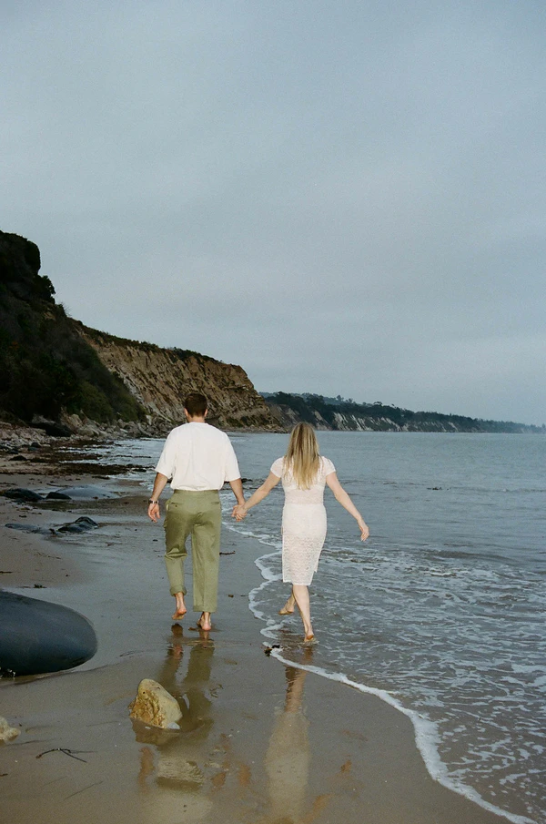 Chic pre-wedding shoot in Santa-Barbara — photo 22