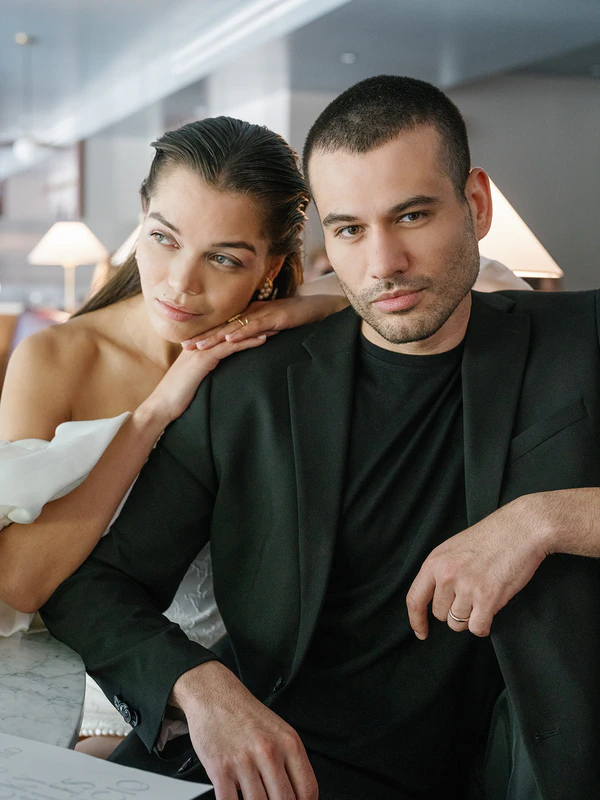 The Ultimate Stylish Indoor Wedding Ceremony