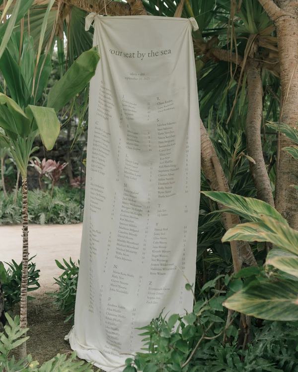A Tropical Black-Tie Beach Wedding Weekend in Hawaii
