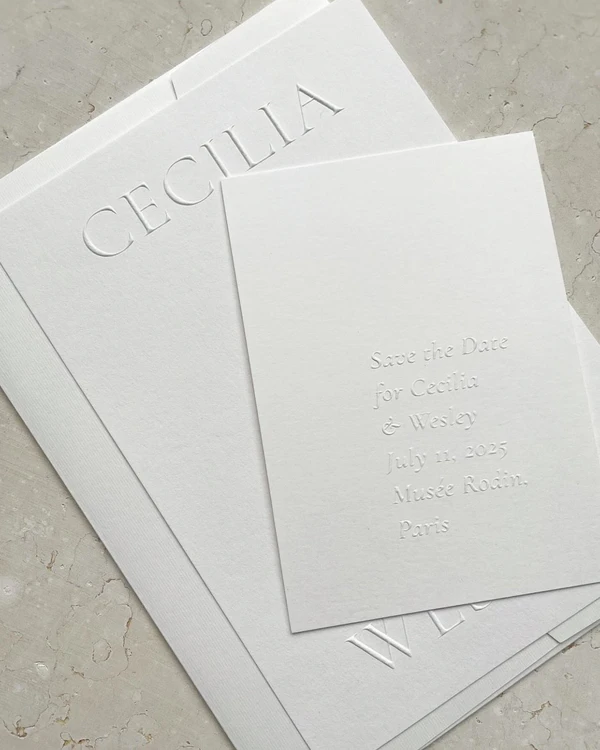 28 Minimalist Wedding Invitation Ideas — photo 2
