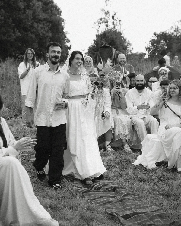 A Folkloric Countryside Wedding with Every Detail Handcrafted By Family & Friends