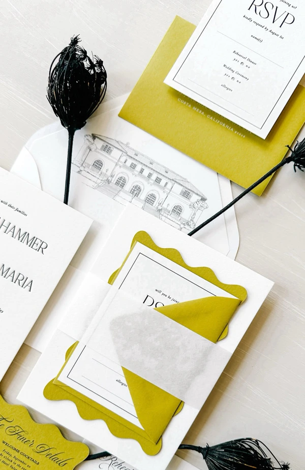 Paper Cliché, wedding stationery in California, USA — portfolio photo 9
