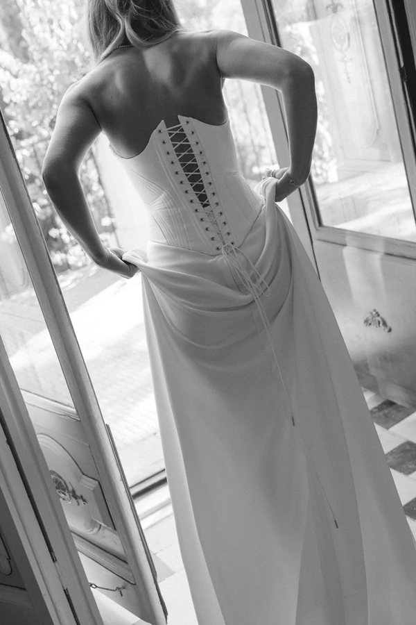 A Modern Coastal Wedding with a Mocha Altar in Altea, Spain