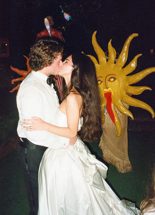 A Surreal, Sun-Drenched Wedding Filled With Art, Fashion, and Unexpected Details — photo 1