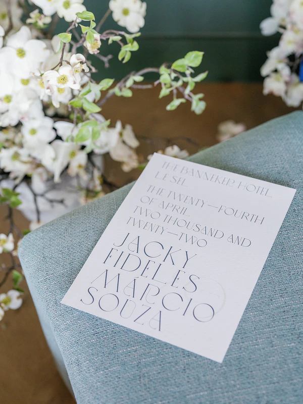 The Ultimate Stylish Indoor Wedding Ceremony
