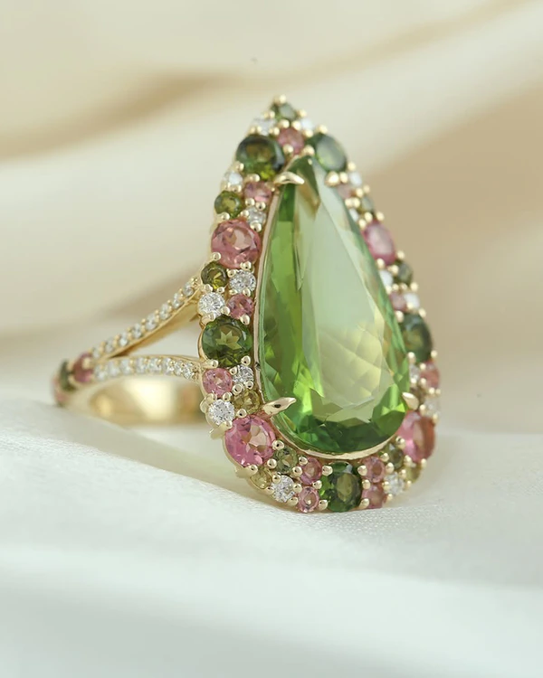 60 Color Diamond & Gemstone Engagement Rings
