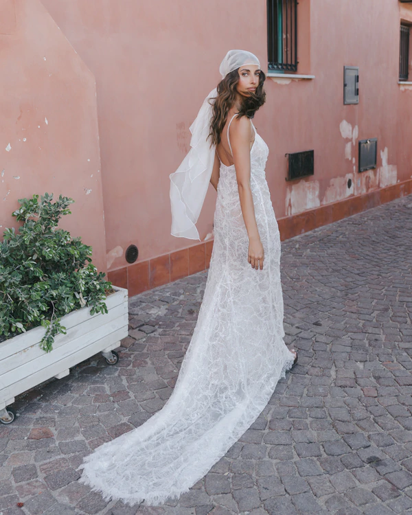 Inside Model Dominique Elissa’s Bridal Wardrobe: Style, Stories & Sentiment