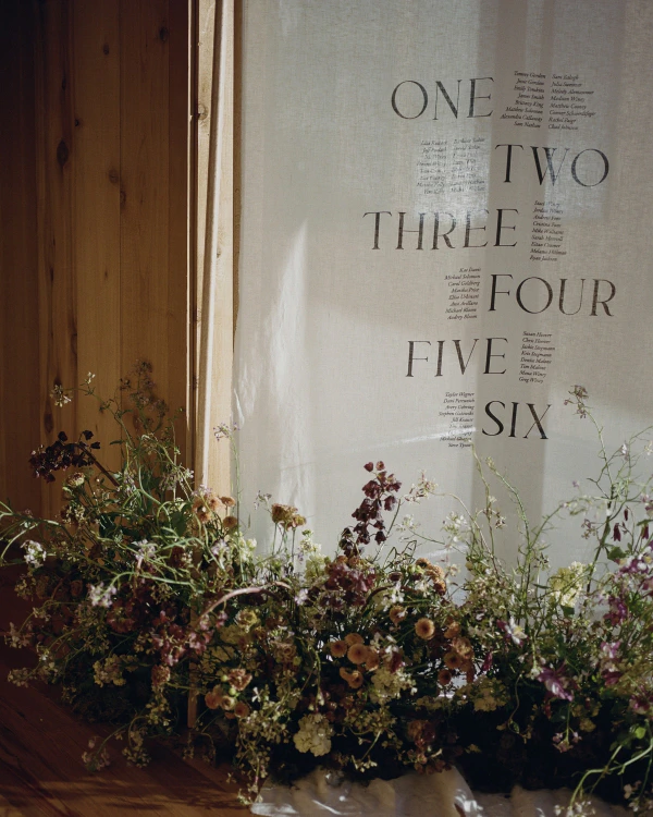 An Elegant Wildflower Wedding with Majestic Ocean Views