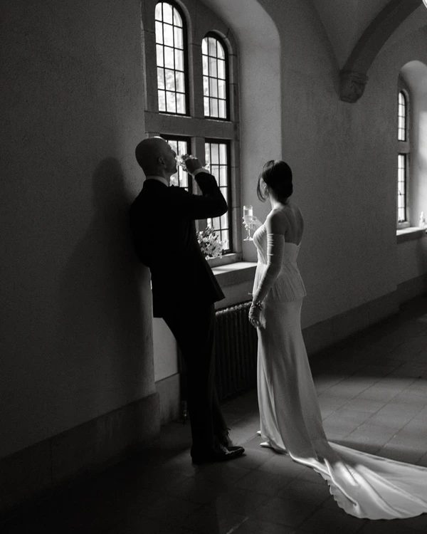 An Intimate Toronto Wedding with a Touch of Gothic Charm