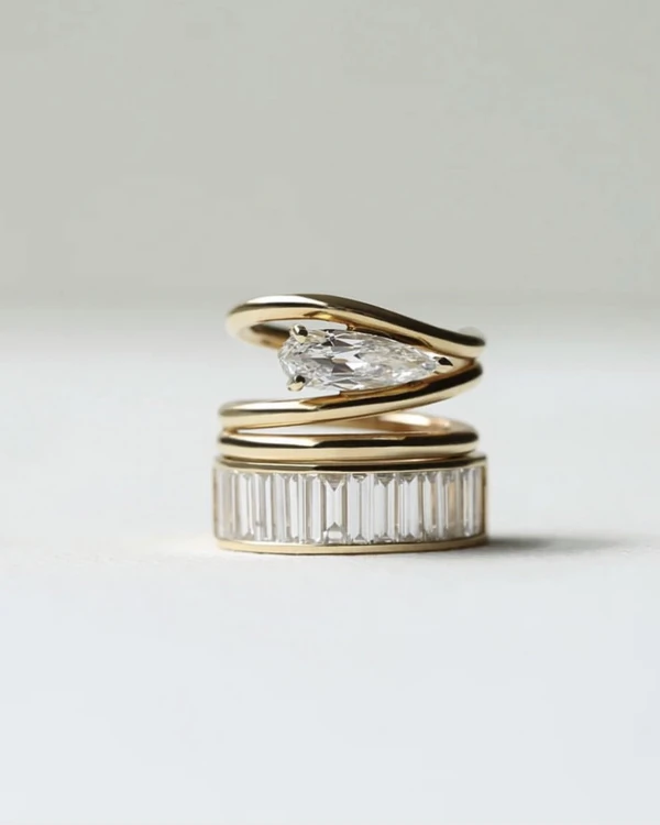 24 Baguette Diamond Rings