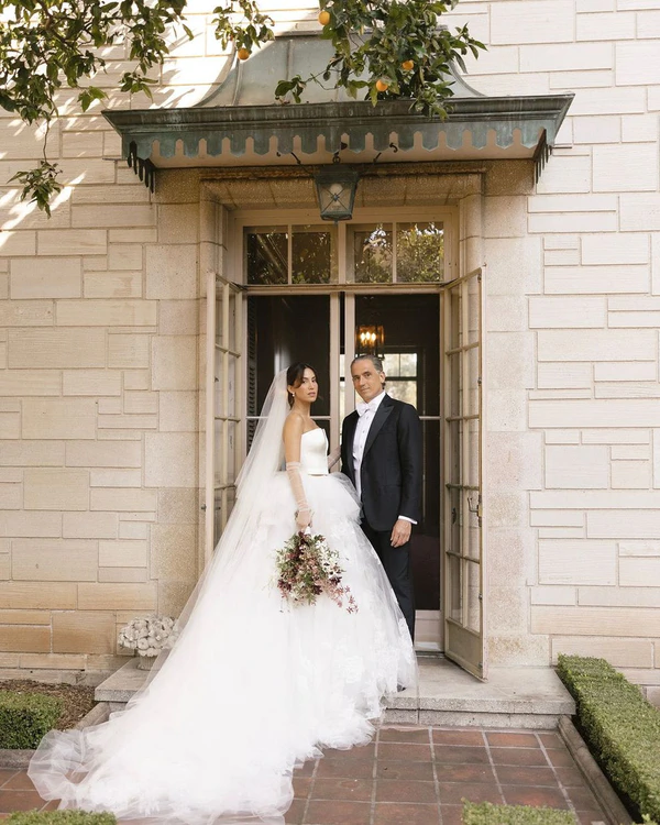 Influencer Tania Sarin's Santa Barbara Wedding