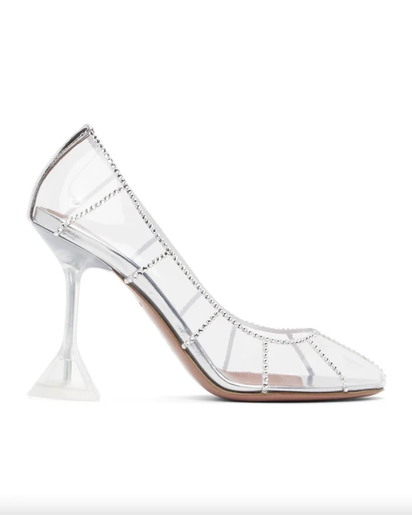 15 Trendy Transparent Wedding Shoes