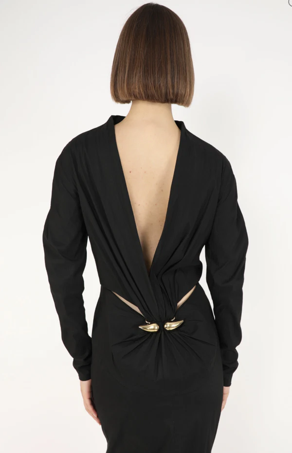 <a href="https://us.resee.com/en/product/black-gold-brooched-poplin-gown-164749-310726-030">ReSee</a>