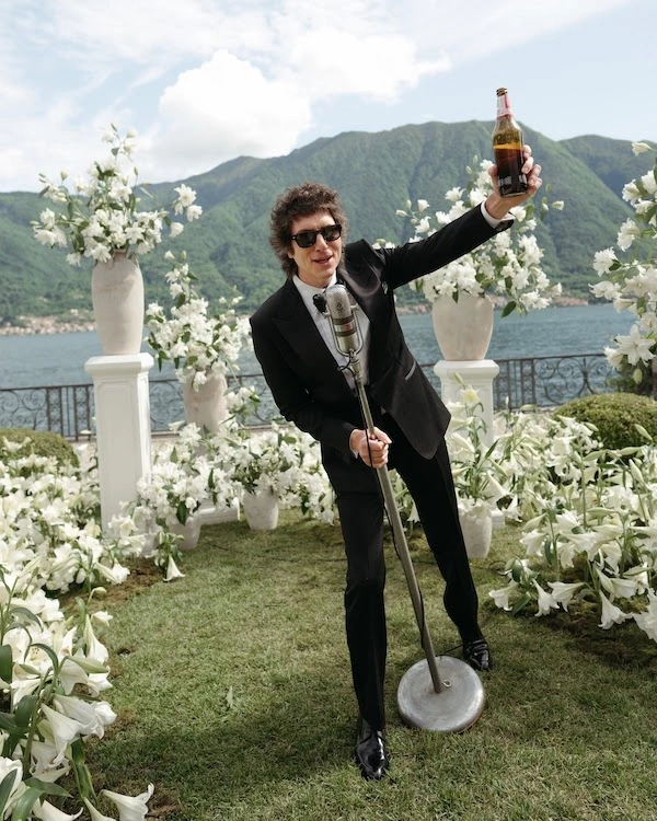 A Model & Musician's Chic Lake Como Wedding