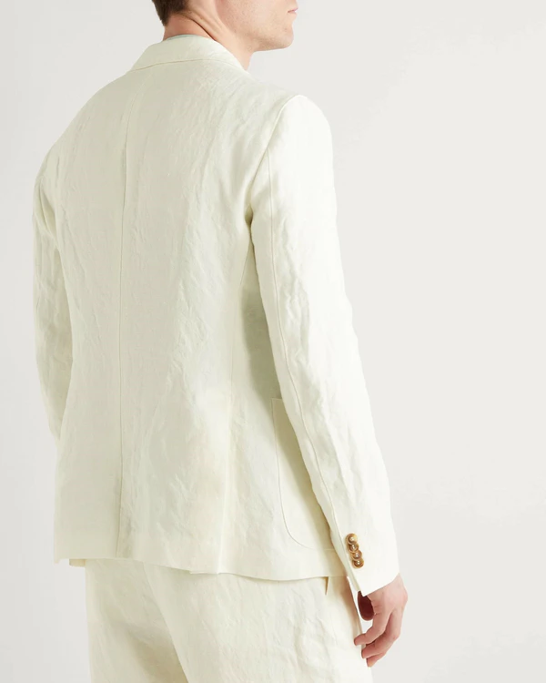 16 White Suits for Grooms