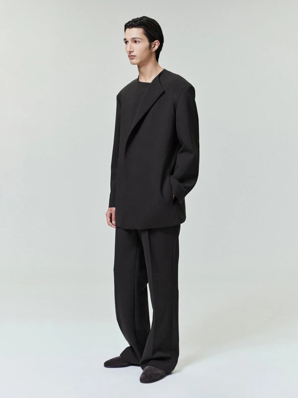 <a href="https://fearofgod.com/products/crewneck-jacket-fg9m62-631dvww-brown">FEAR OF GOD Blazer</a>, $1650