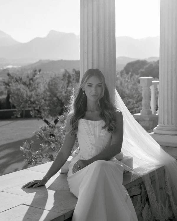 A Modern Coastal Wedding with a Mocha Altar in Altea, Spain