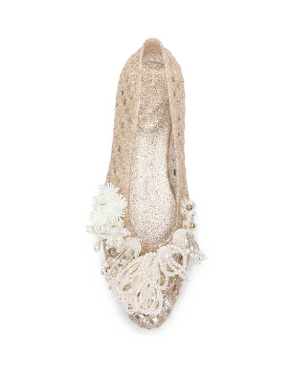 <a href="https://www.farfetch.com/shopping/women/heavenly-jelly-glitter-embellished-flat-pumps-item-36302196.aspx">HEAVENLY JELLY Glitter-Embellished Flat Pumps</a> from Farfetch, $346