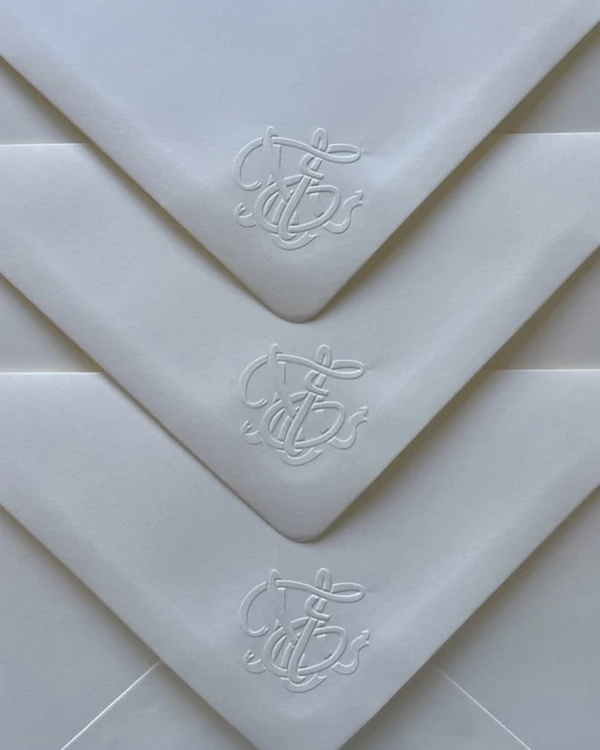 32 Blind Embossed Stationery Ideas