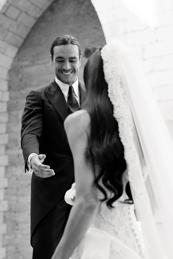 Entrepreneur Eva Garzón’s Elegant Mallorca Wedding in a Breathtaking Open-Air Cathedral