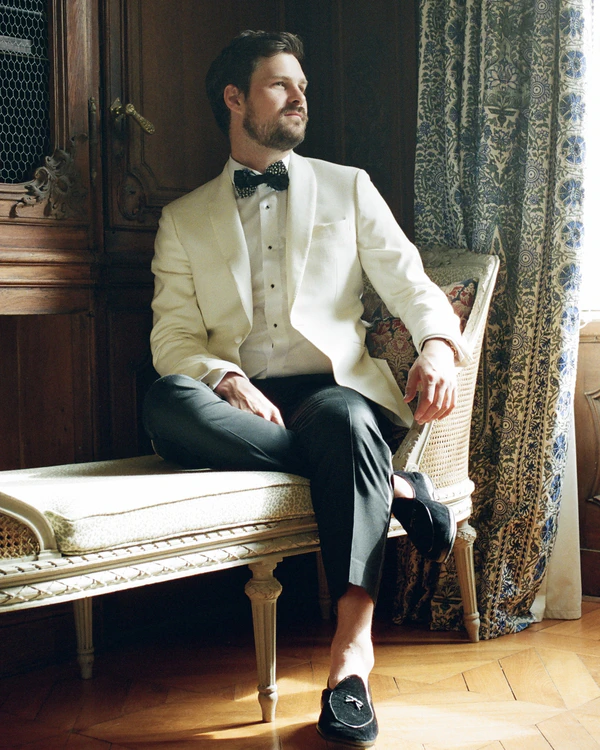 A Romantic Parisian Wedding in a Cinematic Open-Air Abbey