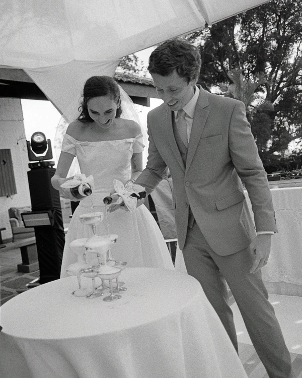A Sentimental Two-Ceremony Wedding Woven with Vintage Fashion and Heirloom Charm