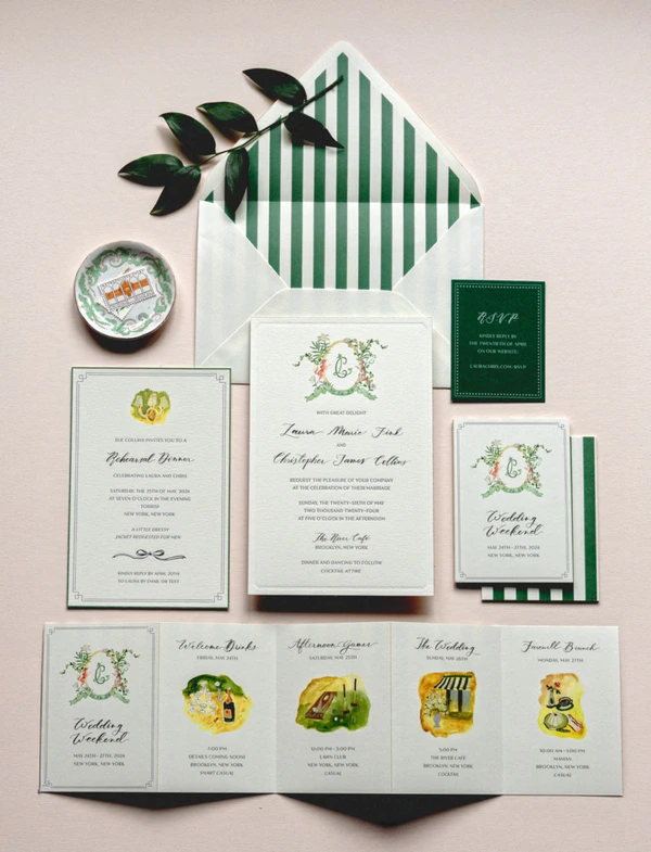The KFD Studio, wedding stationery in New York, USA — portfolio photo 1