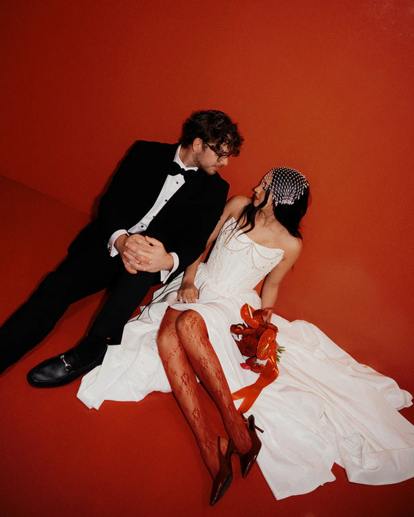 As the World Falls Down in Red