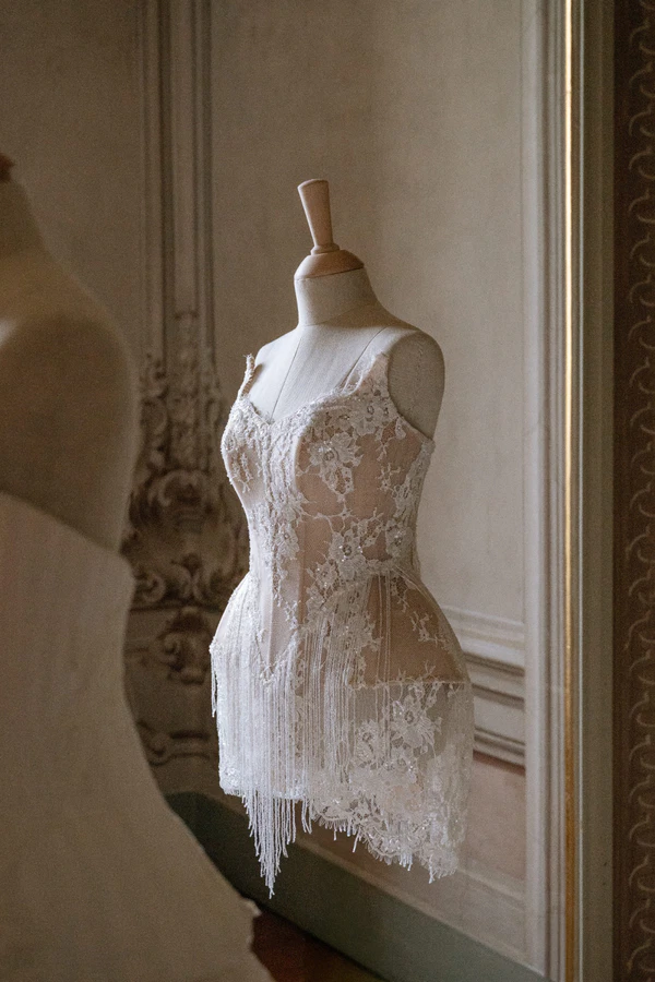 Brittany Netta’s Cinematic Lake Como Wedding Featuring a Bespoke Danielle Frankel Gown
