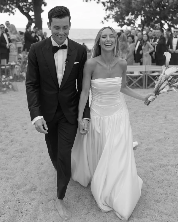 A Tropical Black-Tie Beach Wedding Weekend in Hawaii