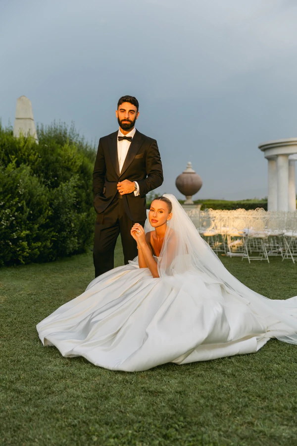 Influencer Allegra Filippetti’s Italian Garden Wedding Was a Chic Fusion of Cinematic Romance & Fashion-Forward Style