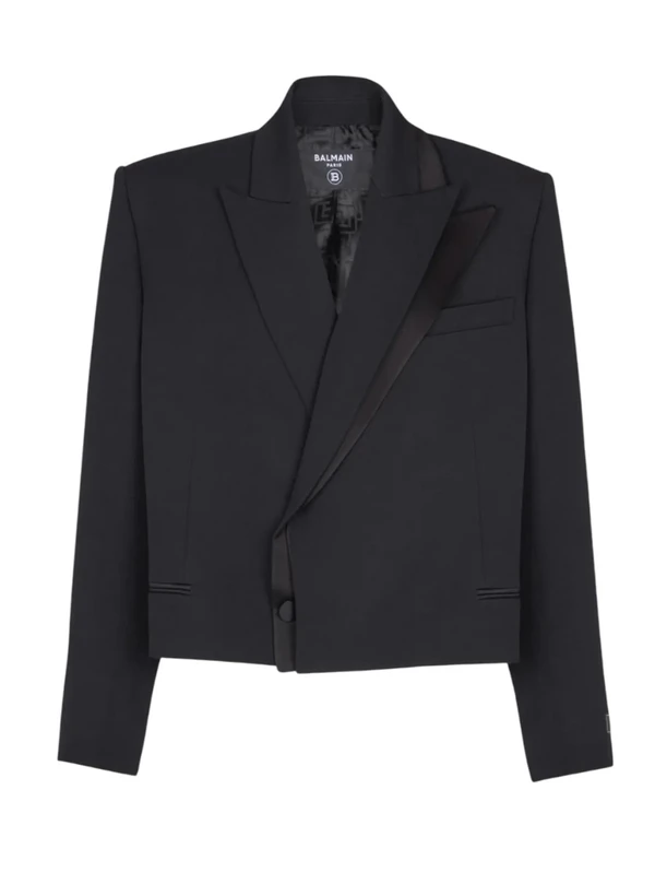 <a href="https://www.farfetch.com/shopping/men/balmain-grain-de-poudre-wool-blazer-item-32571571.aspx">BALMAIN Blazer</a> from Farfetch, $1625