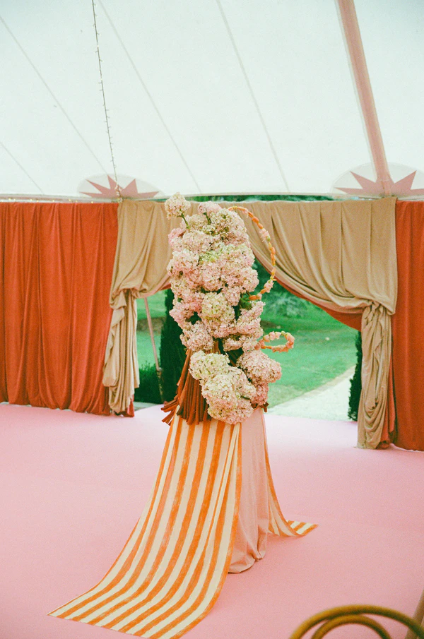 A Vibrant & Artistic Pink-Drenched Wedding in the Australian Countryside