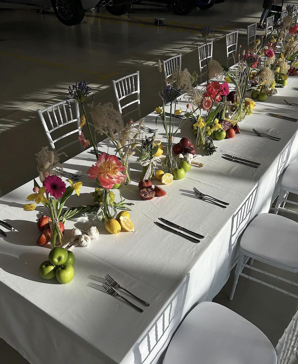 Tablescape Styling with Fruit