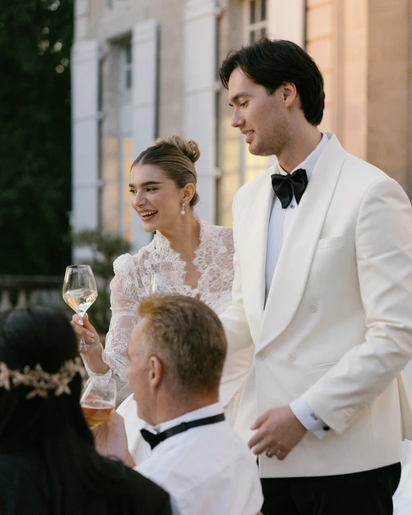 An Old-World Elegant Wedding at an 18th-Century French Château