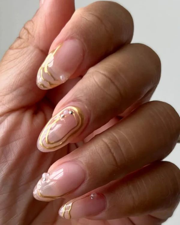 35 Unique Nail Art Designs to Elevate Your Wedding Look