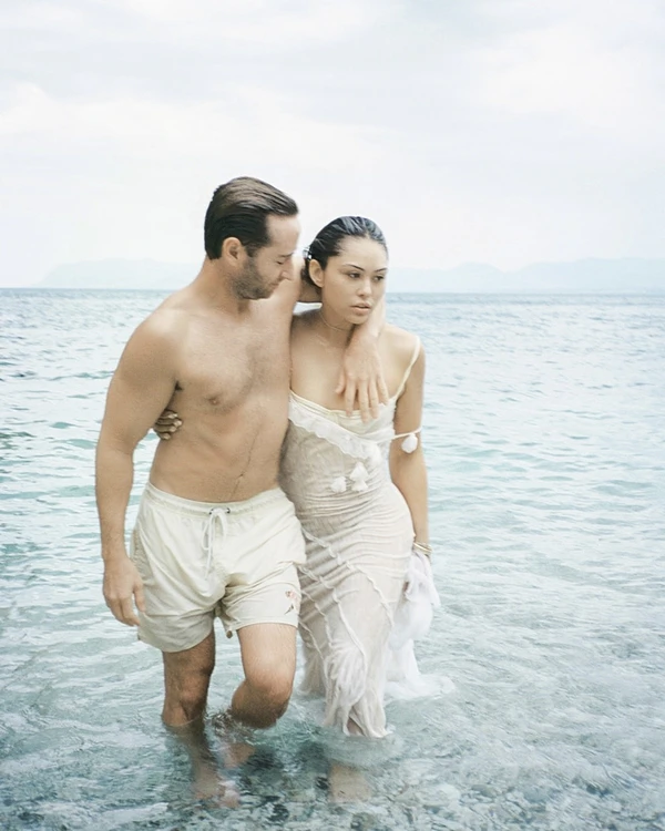 This Galliano-Inspired Bride Brought Mermaidcore to Sicily