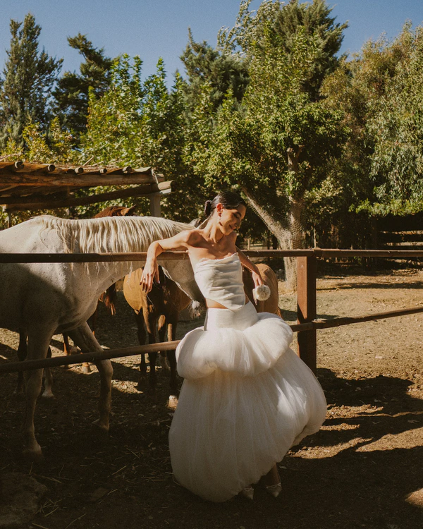 A Chic Sun-Drenched Wedding Amongst a Free-Range Farm Estate