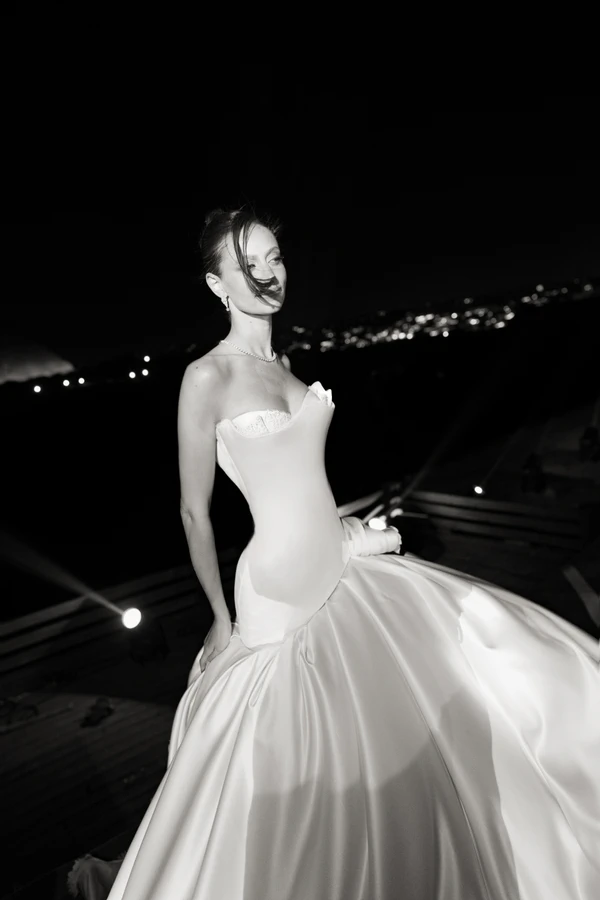 Desert Romance Meets Modern Minimalism at This Spectacular Pyramids of Giza Wedding