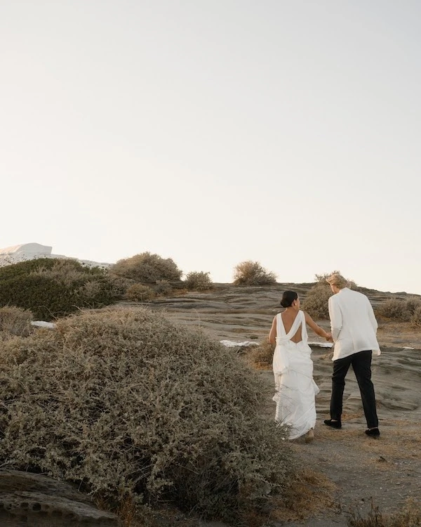 An Intimate Greek Island Wedding