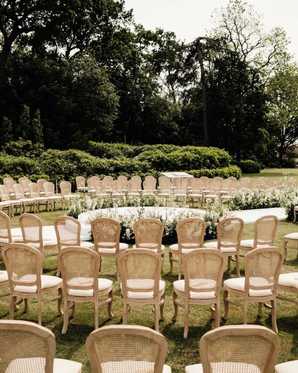 30 Fresh Ideas for Unique Aisle & Ceremony Seating